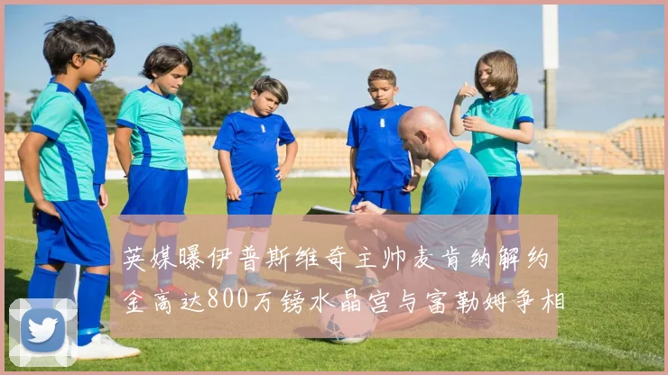 英媒曝伊普斯维奇主帅麦肯纳解约金高达800万镑水晶宫与富勒姆争相追逐